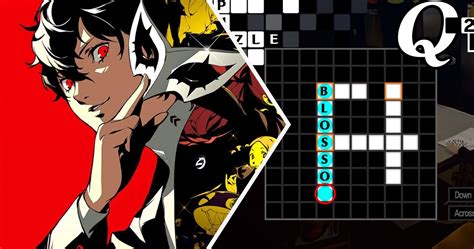 Persona 5 Royal crossword puzzle answers guide